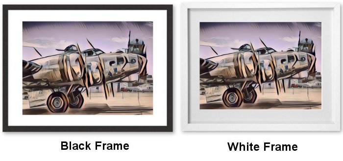 WW2 B17 Bomber From Creative Bubble Art